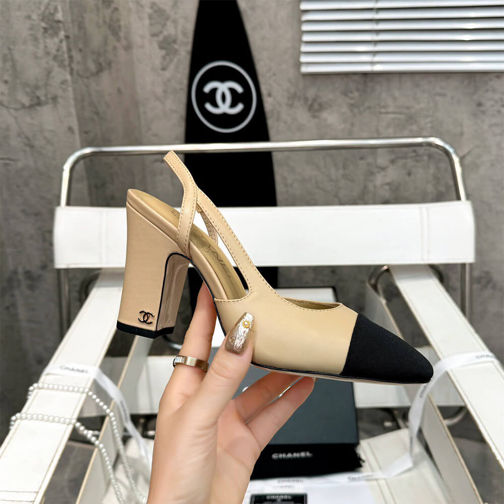 Ch*el slingbacks(high-end grade)
