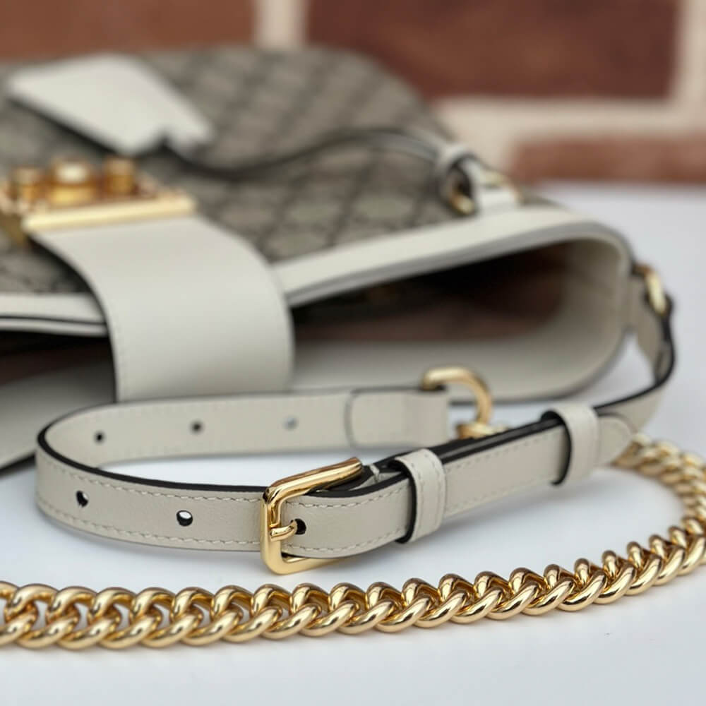 G*u*i padlock gg medium shoulder bag