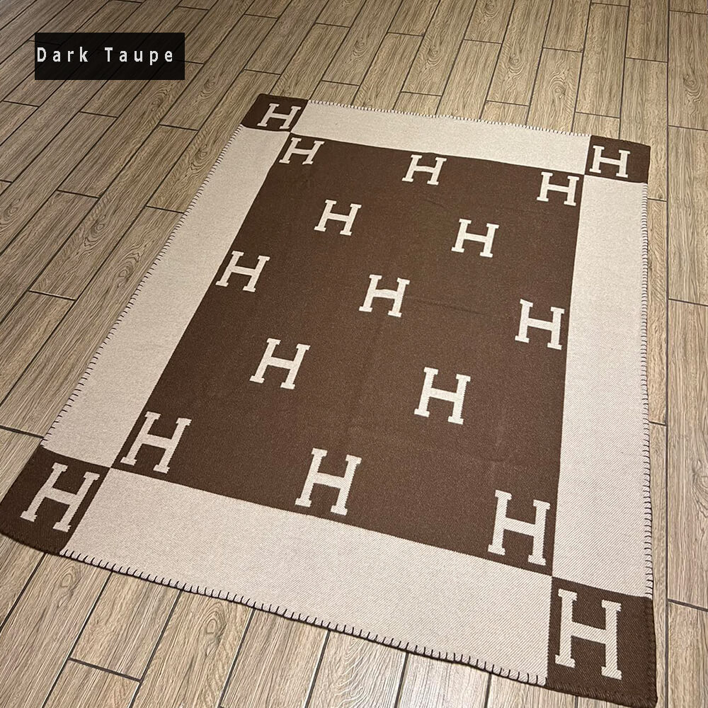 H**mes avalon iii throw blanket(high-end grade)