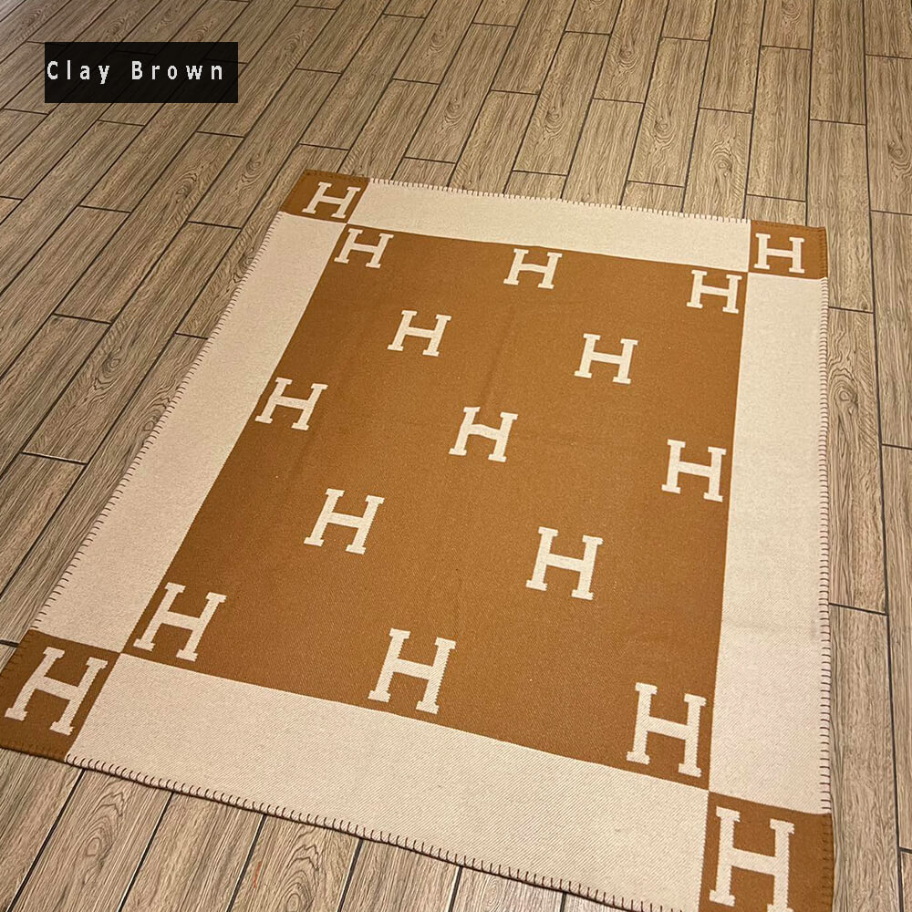 H**mes avalon iii throw blanket(high-end grade)