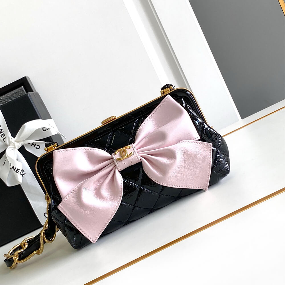 Ch*el large clutch with chain(high-end grade)