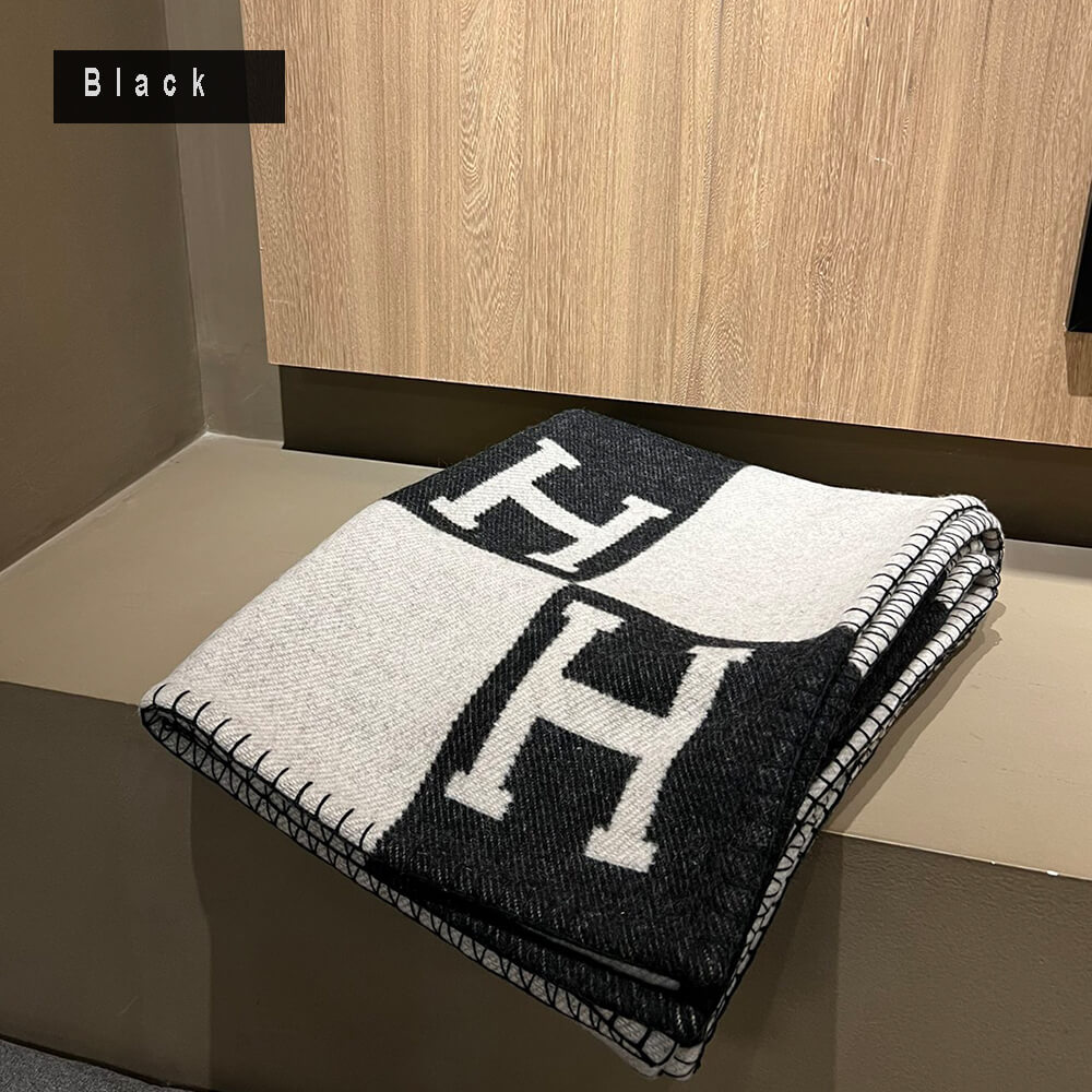 H**mes avalon iii throw blanket(high-end grade)