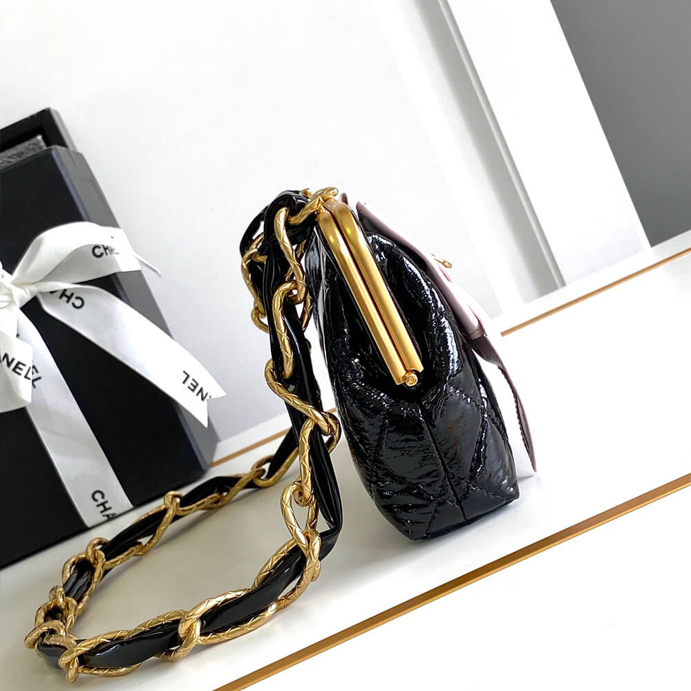 Ch*el large clutch with chain(high-end grade)