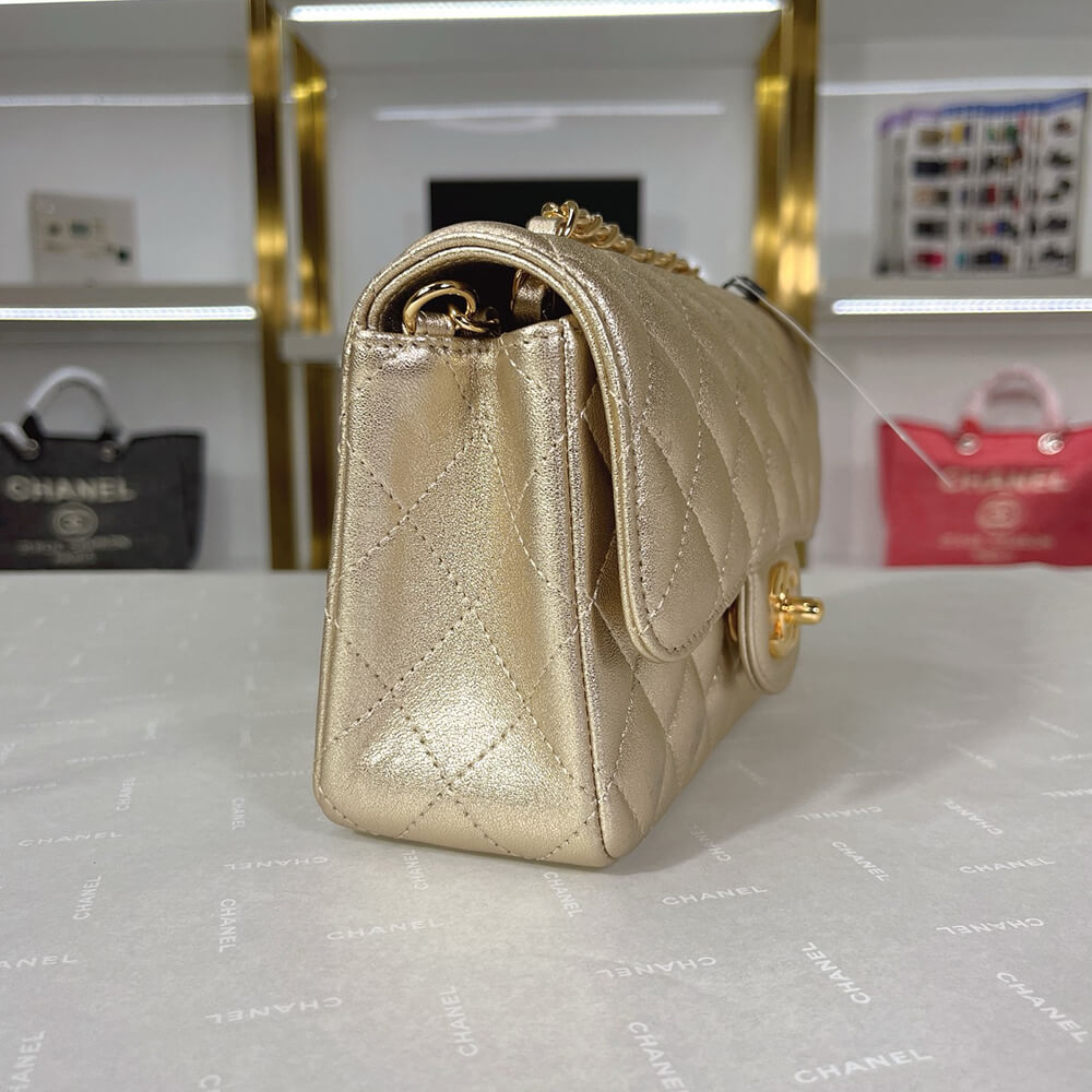 Ch*el mini flap bag(high-end grade)