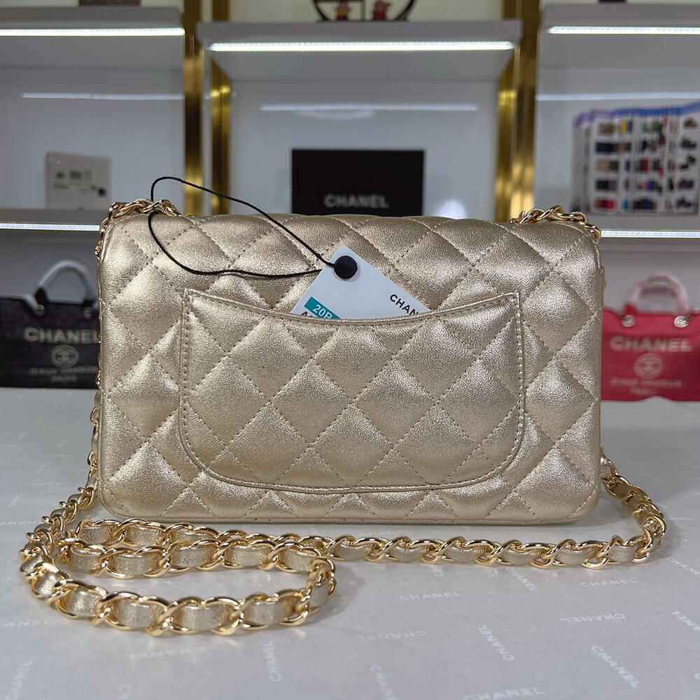 Ch*el mini flap bag(high-end grade)