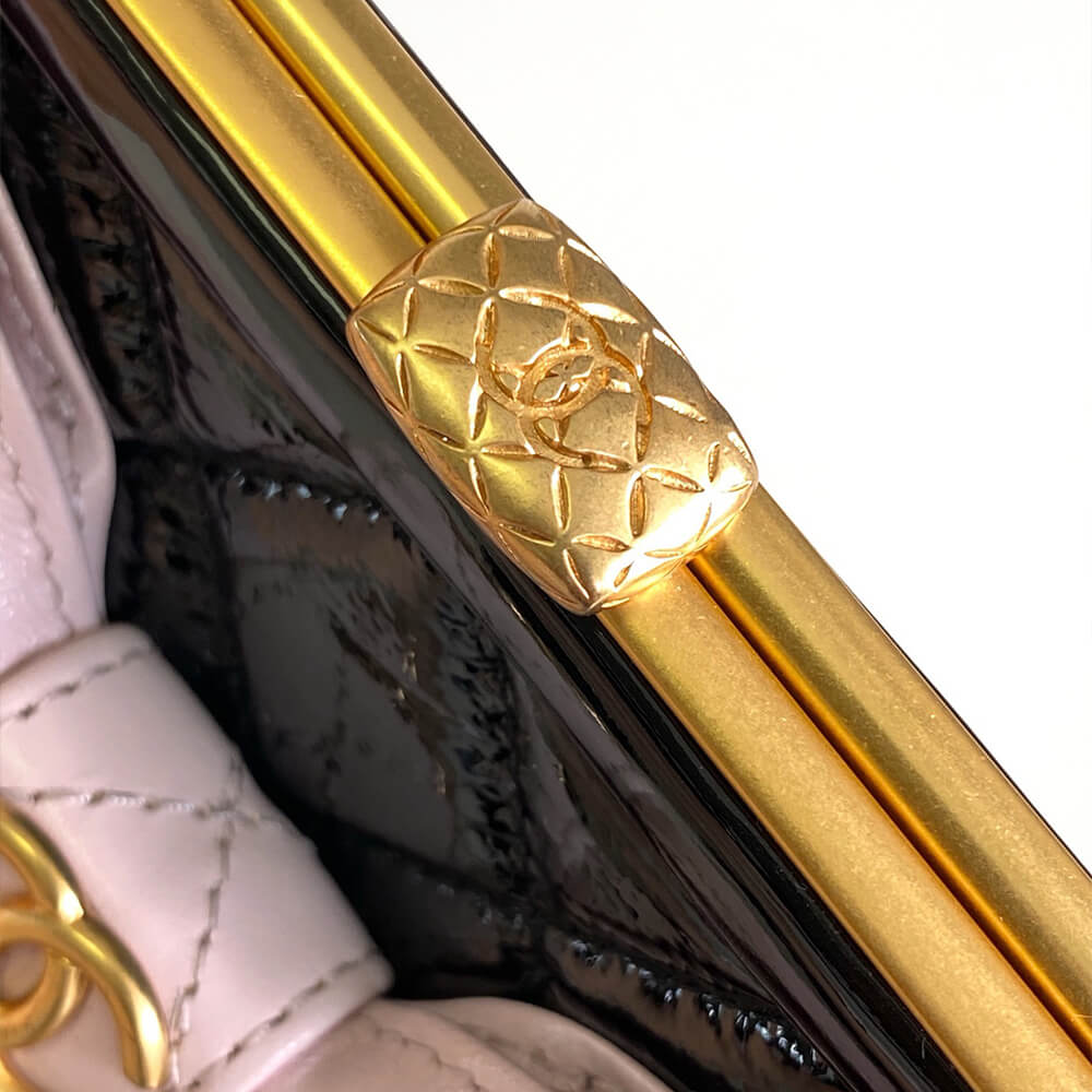 Ch*el large clutch with chain(high-end grade)