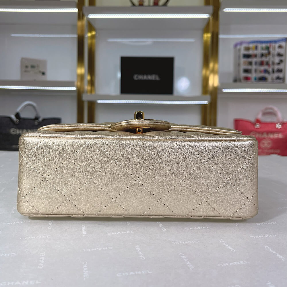 Ch*el mini flap bag(high-end grade)