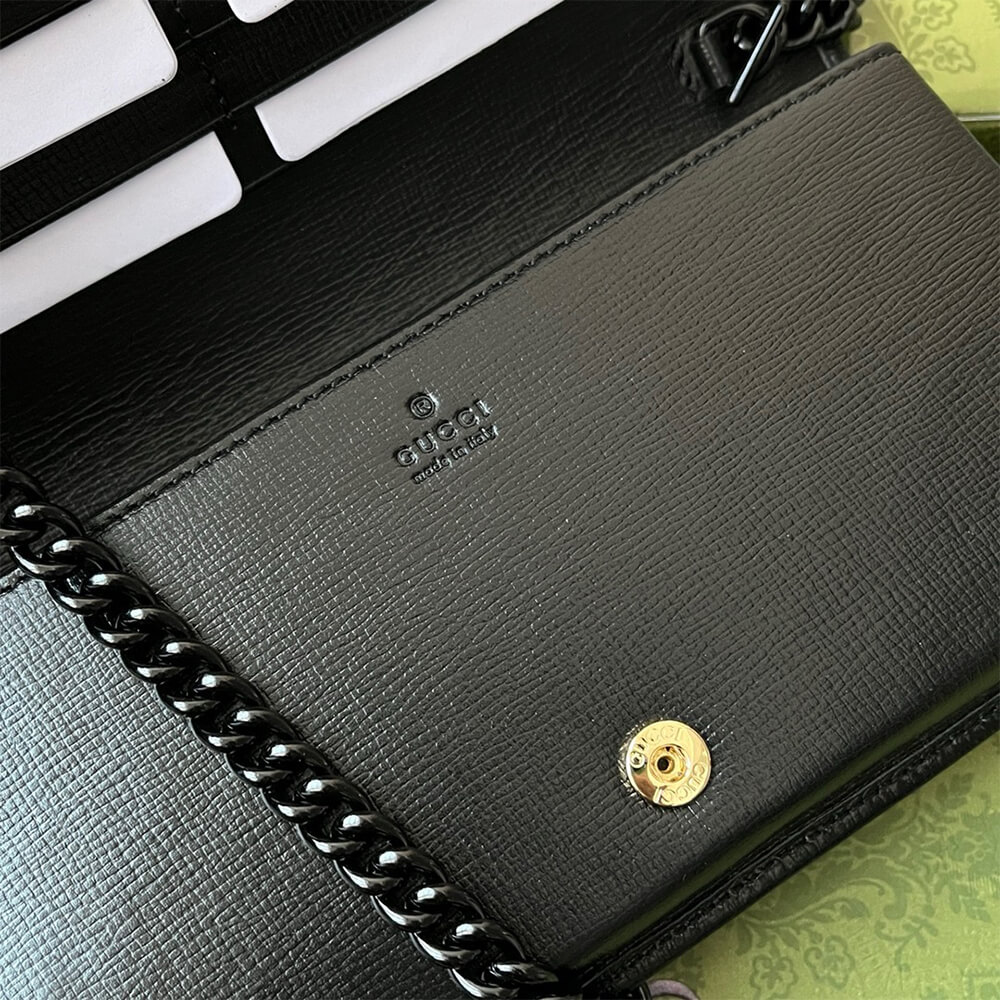 G*u*i horsebit 1955 wallet with chain wallet(high-end grade)