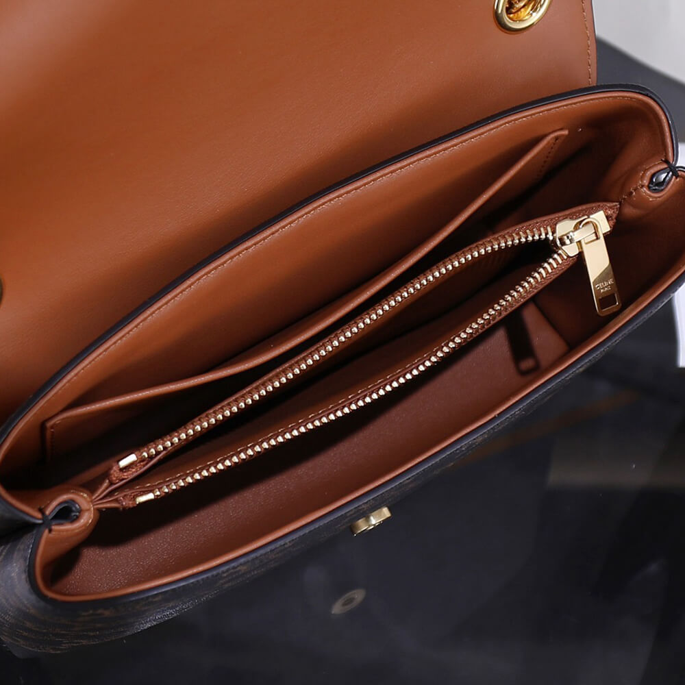 Ce**e medium Ce**e victoire bag in triomphe canvas