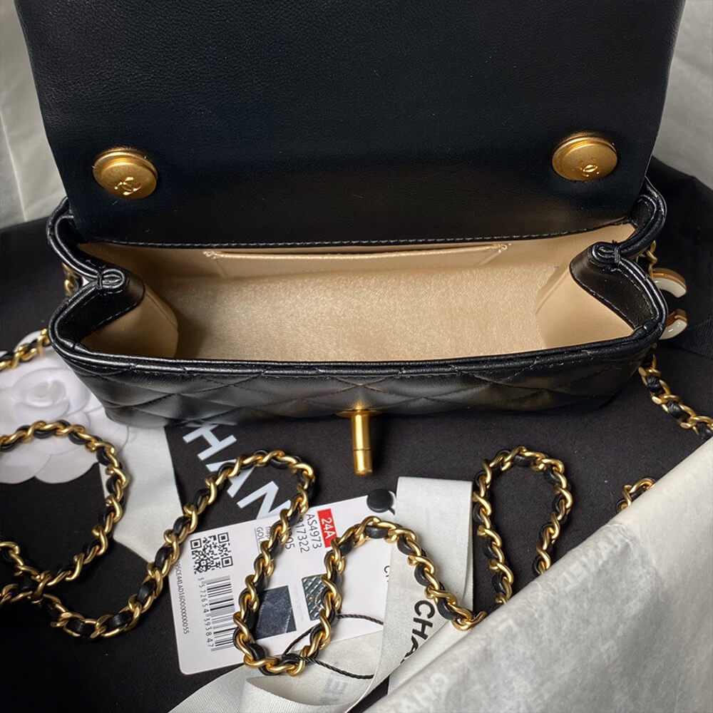 Ch*el mini flap bag(high-end grade)