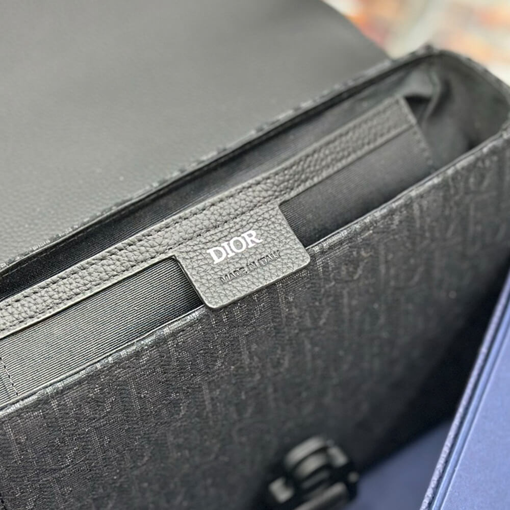 D*or small saddle messenger bag with flap(high-end grade)