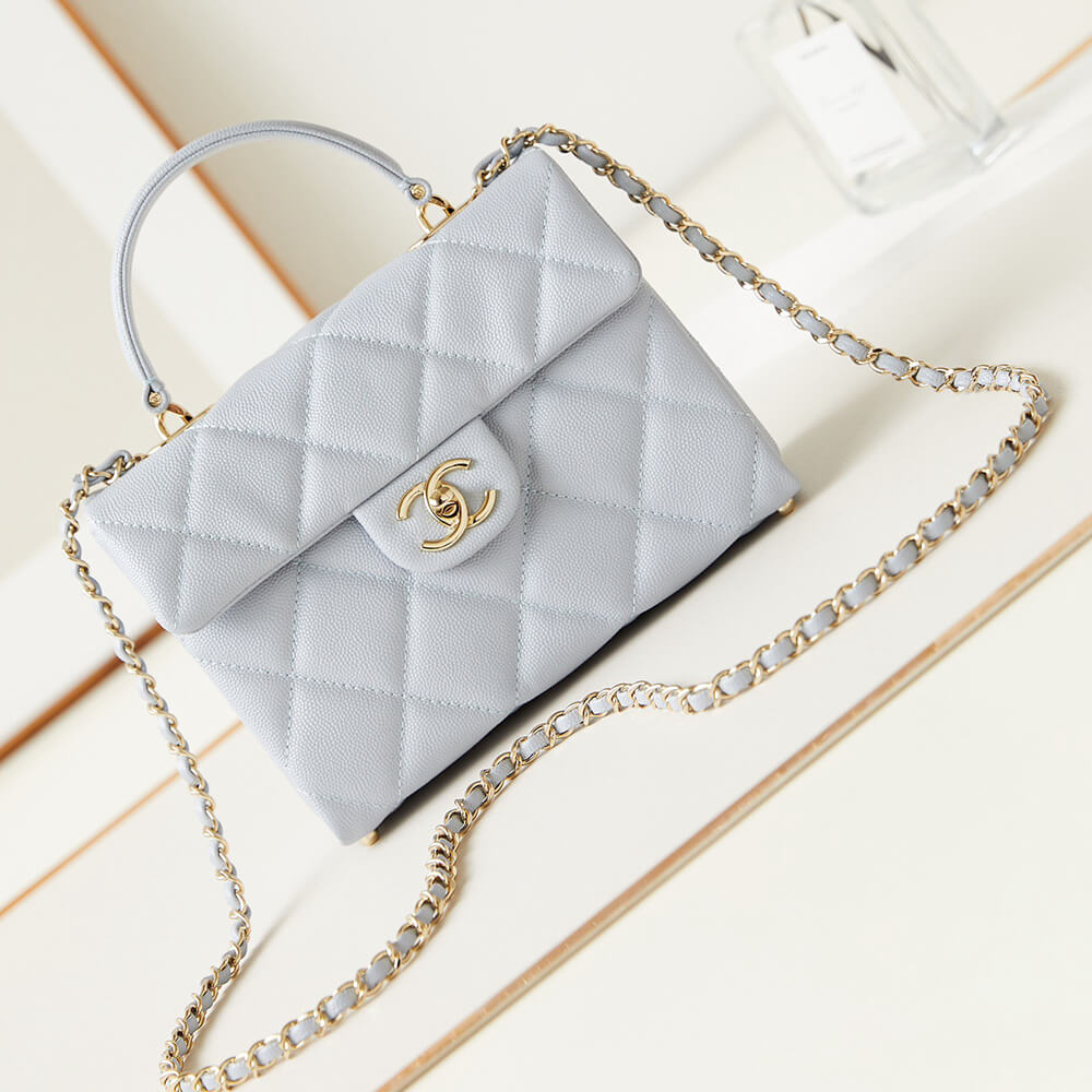 Ch*el small flap with top handle(high-end grade)