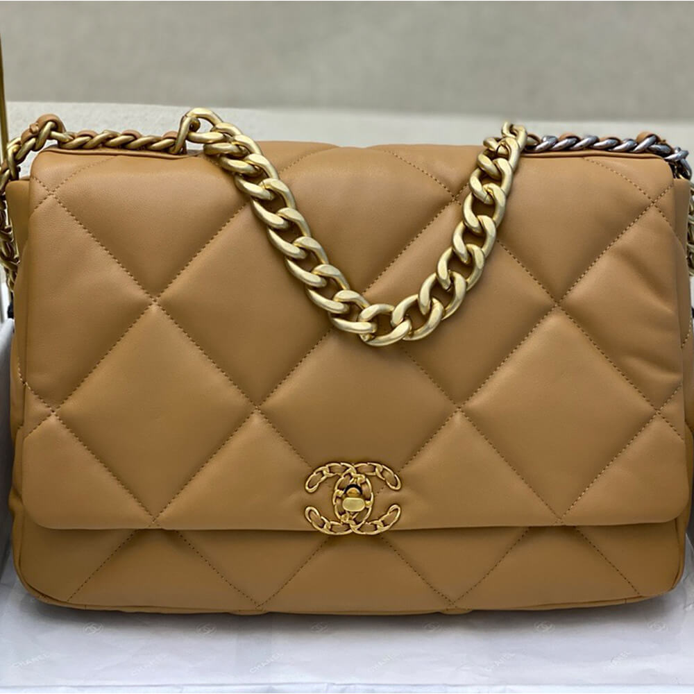 Ch*el 19 maxi handbag(high-end grade)