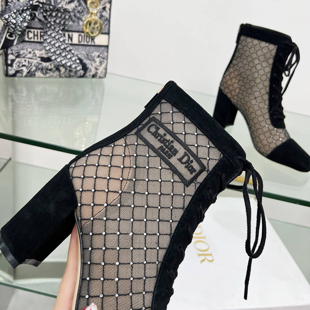 D*or naughtily-d heeled ankle boot