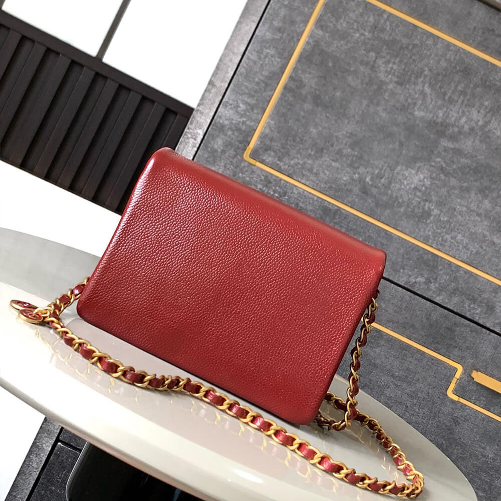 Ch*el mini flap bag(high-end grade)