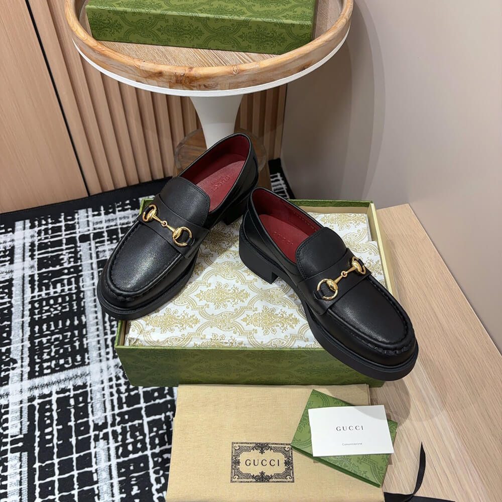 G*u*i women’s loafer with horsebit