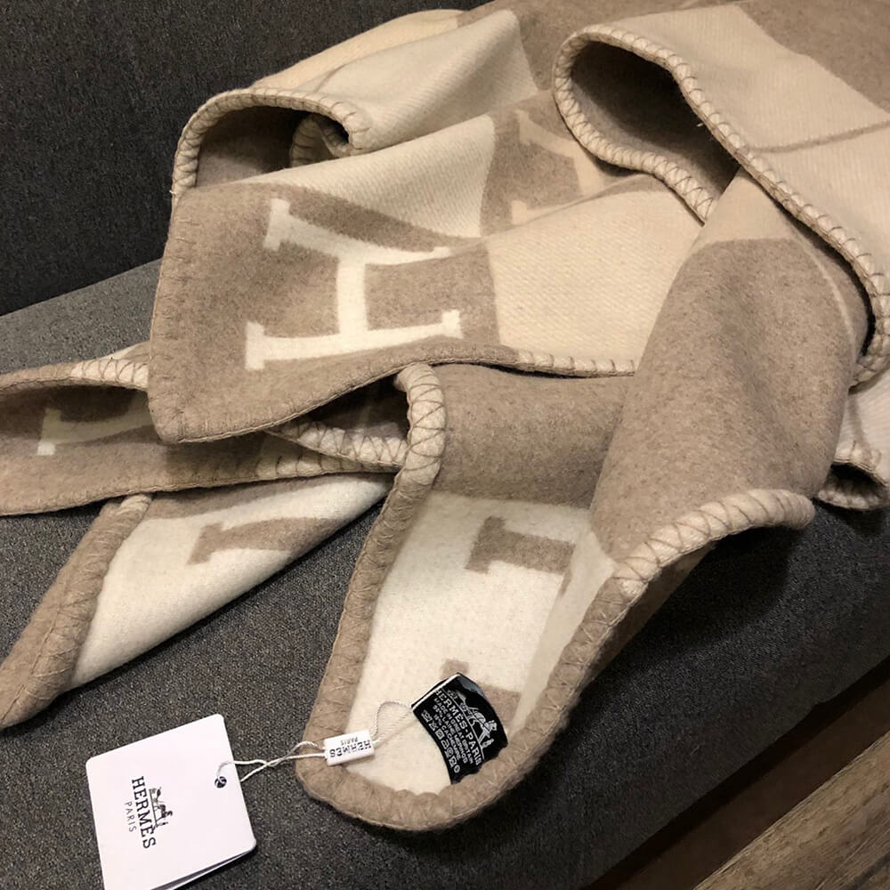 H**mes avalon iii throw blanket(high-end grade)