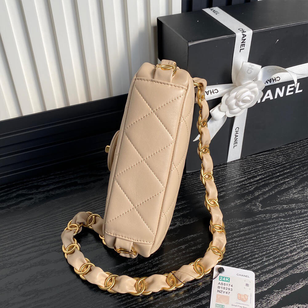 Ch*el small flap bag(high-end grade)