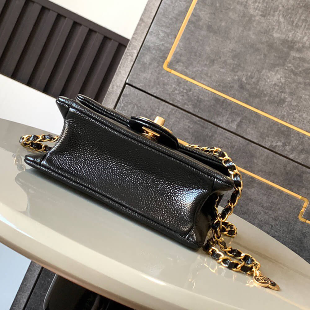 Ch*el mini flap bag(high-end grade)