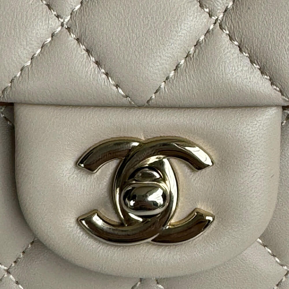 Ch*el mini classic handbag with top handle