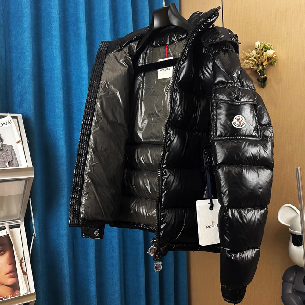 Moncler Maya Quilted Shell Hooded Down Jacket