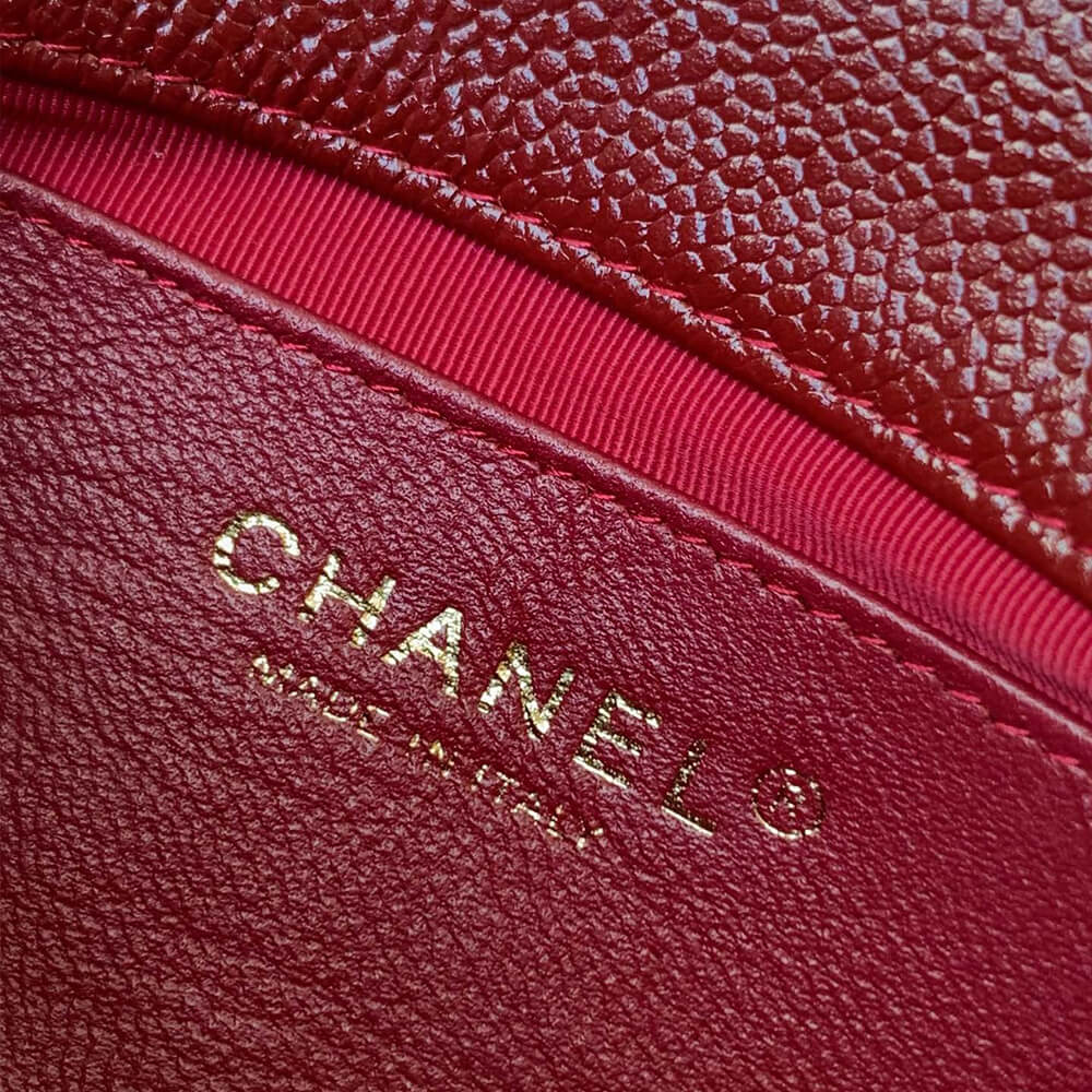 Ch*el mini flap bag(high-end grade)