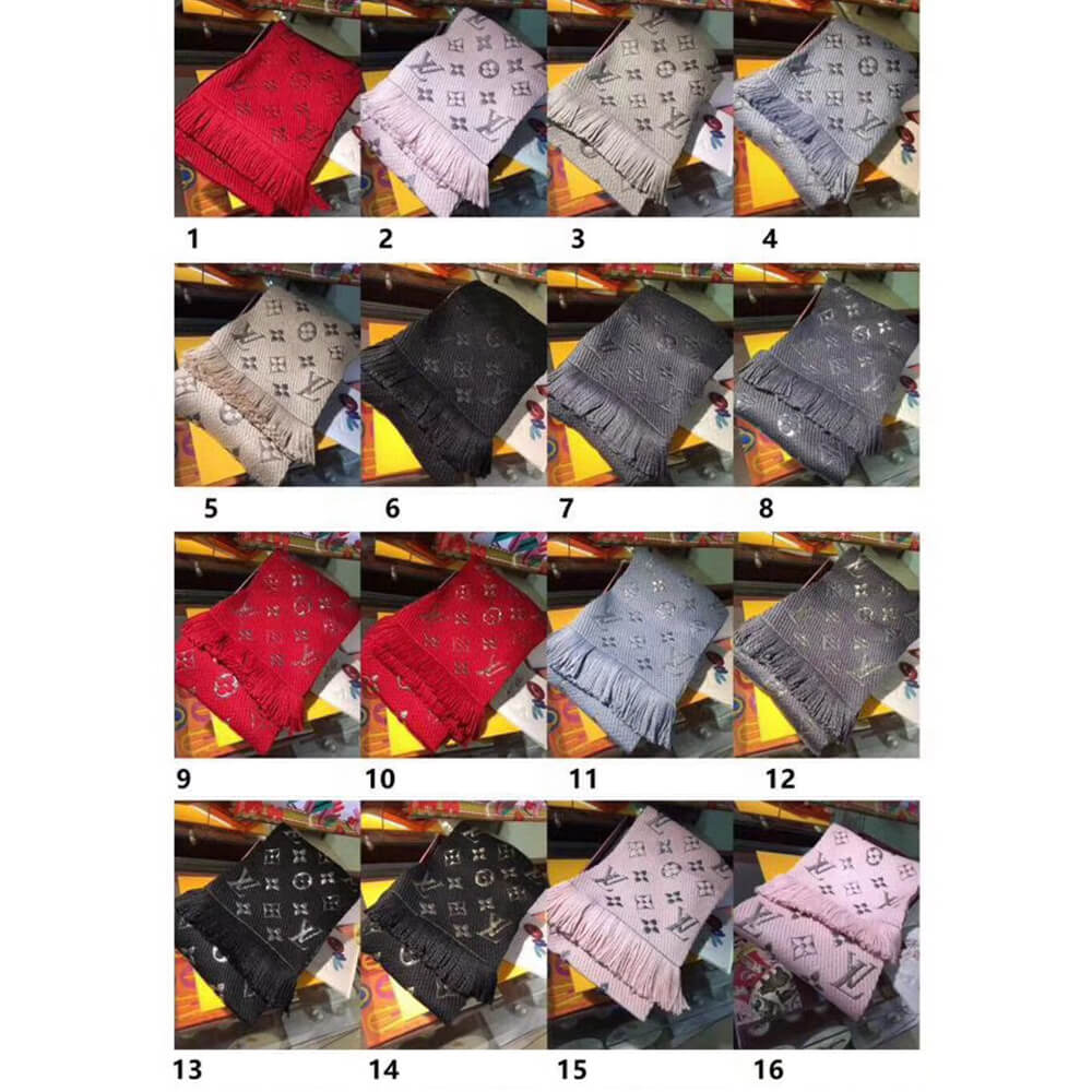 LV Logomania Scarf(high-end grade)