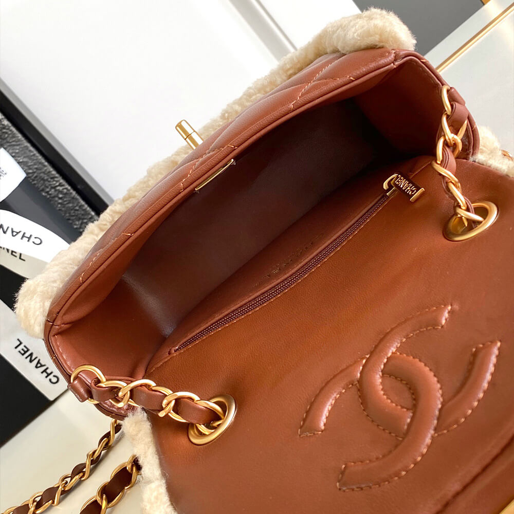 Ch*el mini flap bag(high-end grade)