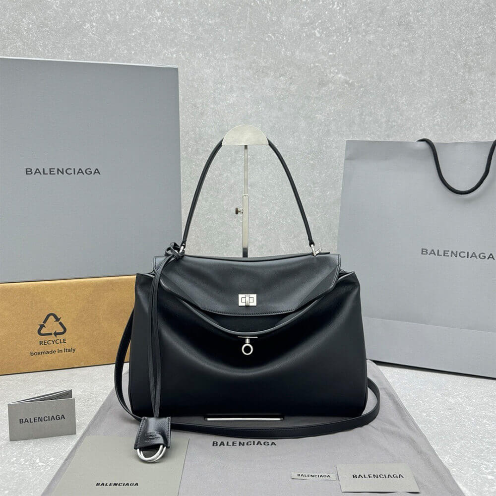 Ba*len*cia*ga rodeo medium handbag(high-end grade)