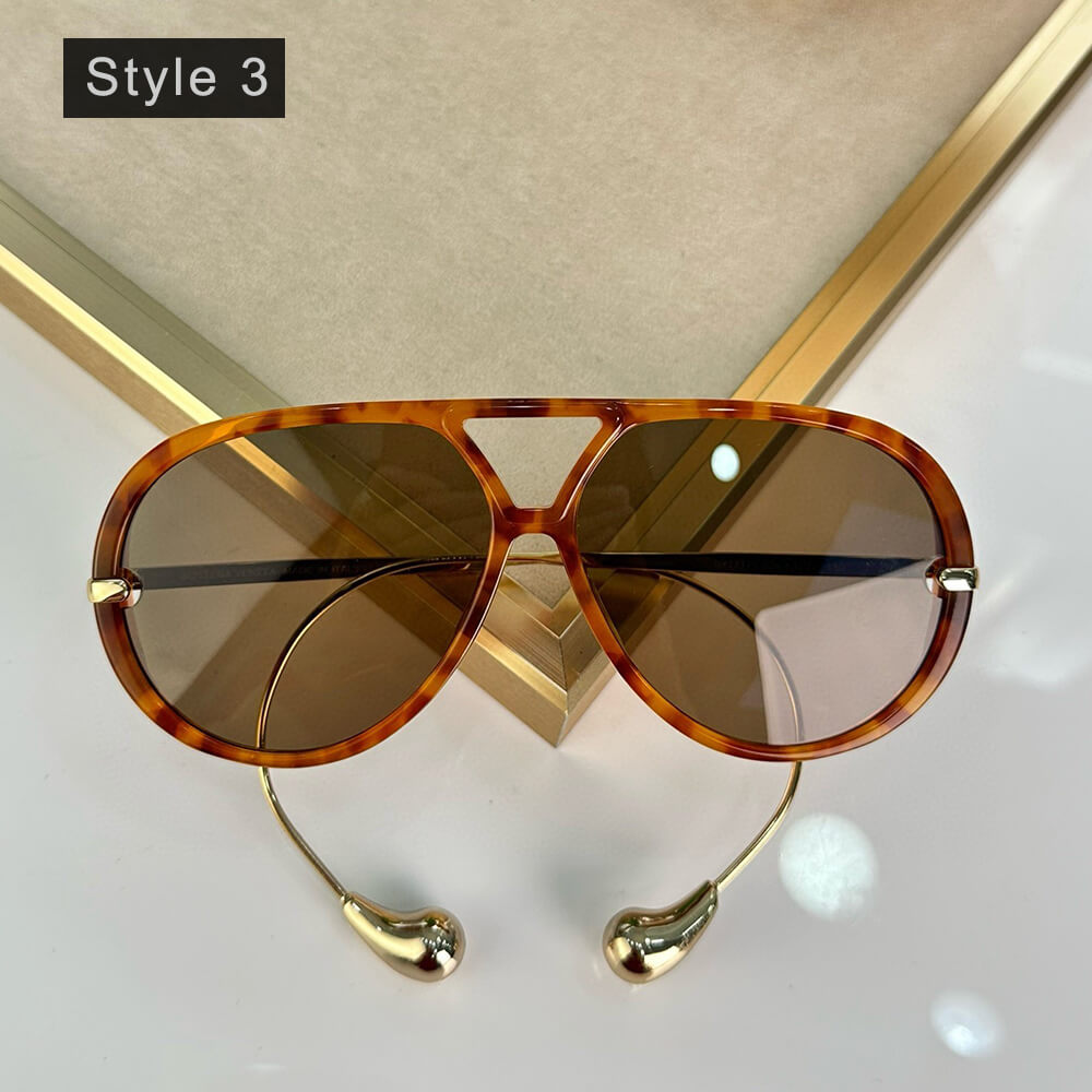 bo*te*ga Ve*ne*ta drop aviator sunglasses