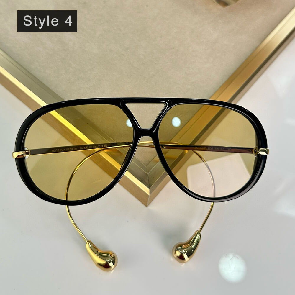 bo*te*ga Ve*ne*ta drop aviator sunglasses