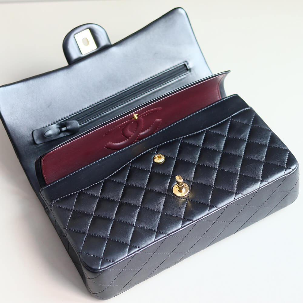 Ch*el classic flap handbag(tax-free grade)