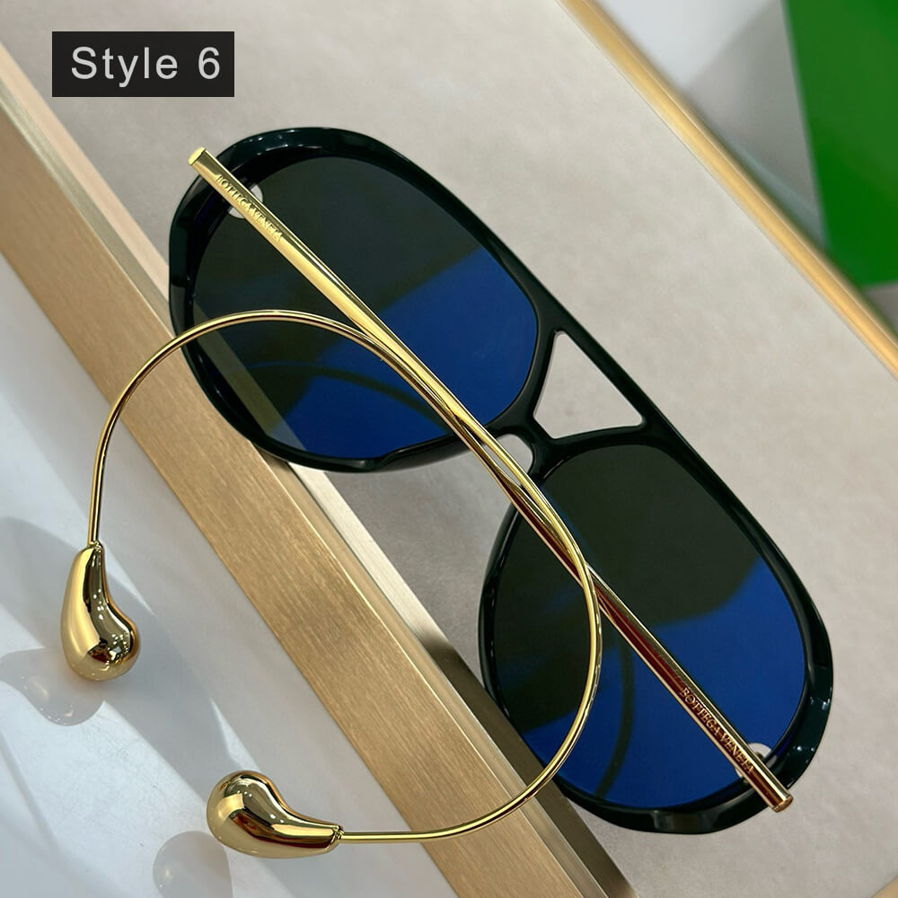 bo*te*ga Ve*ne*ta drop aviator sunglasses