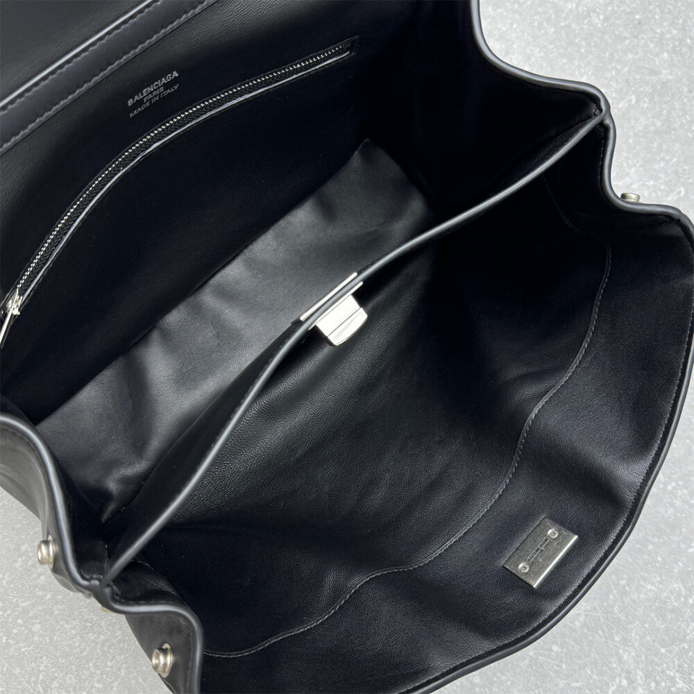 Ba*len*cia*ga women’s rodeo small handbag in black(high-end grade)
