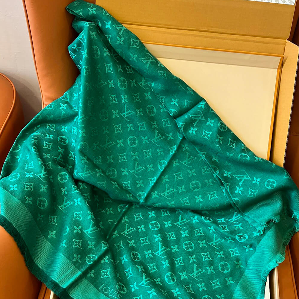 LV Monogram Classic Shawl