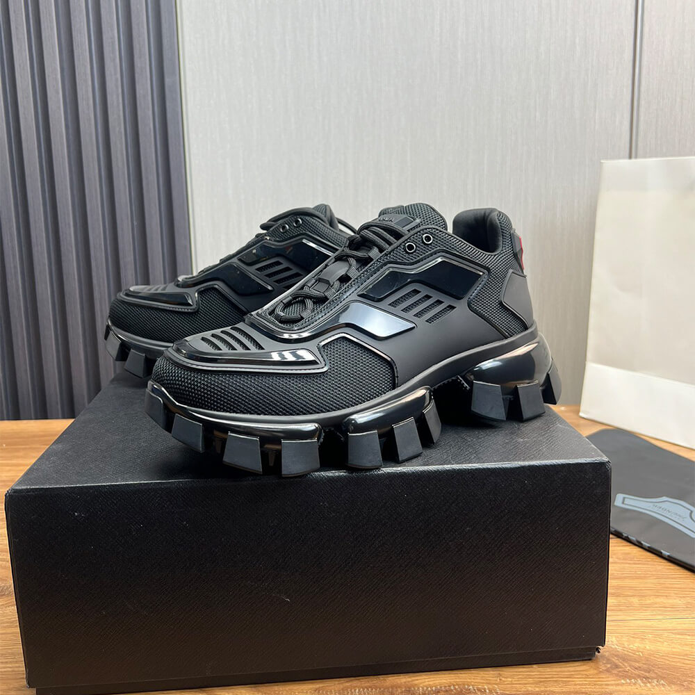 Pra*a cloudbust thunder technical fabric sneakers