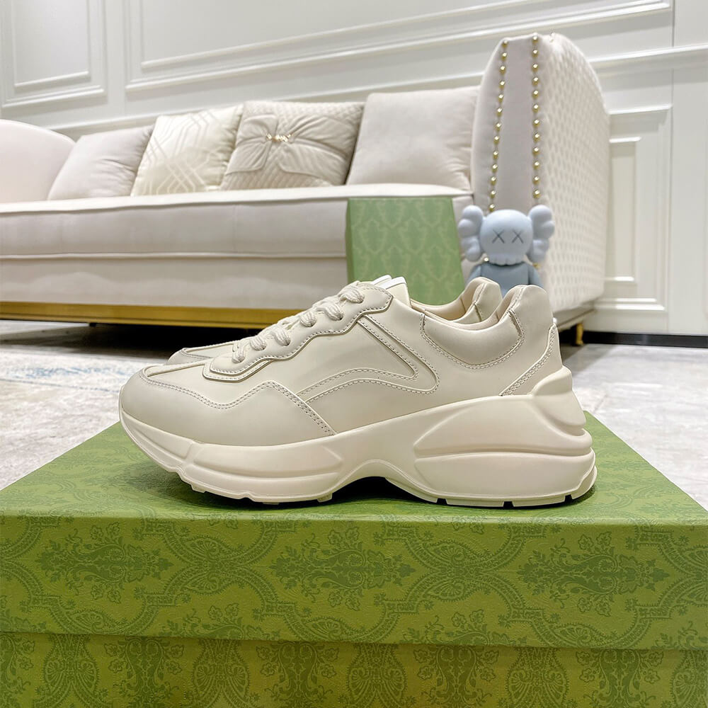 G*u*i rhyton leather sneakers