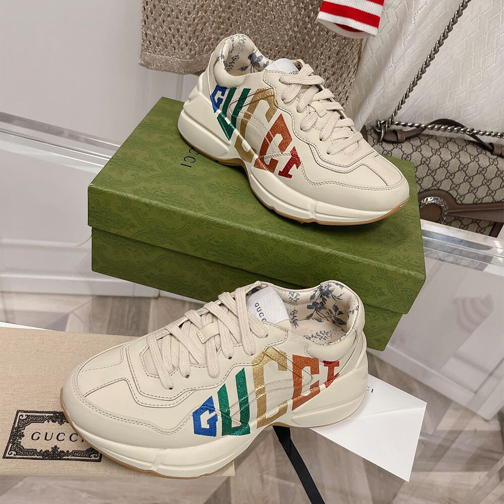G*u*i rhyton ‘glitter’ sneaker