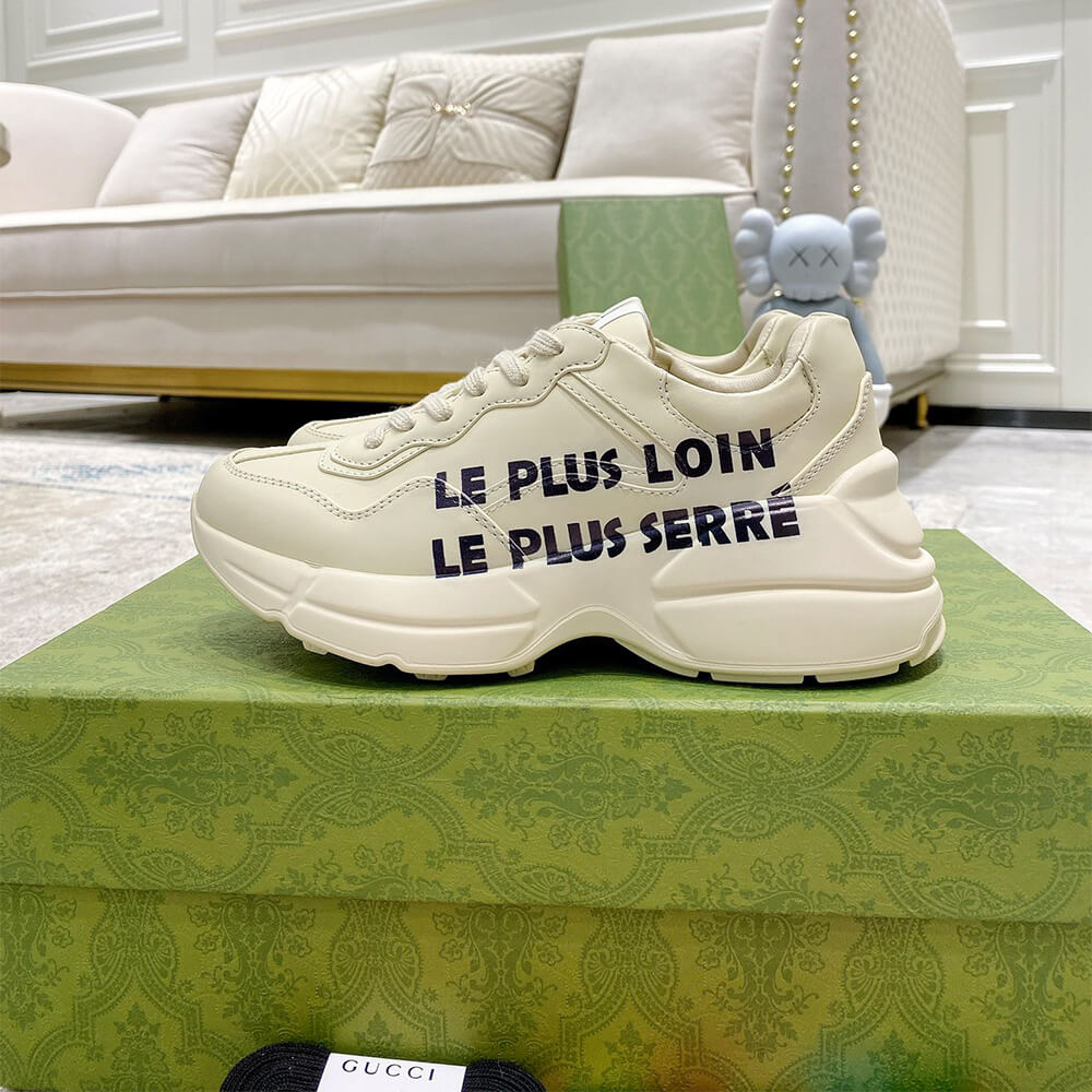 G*u*i rhyton anchor sneaker