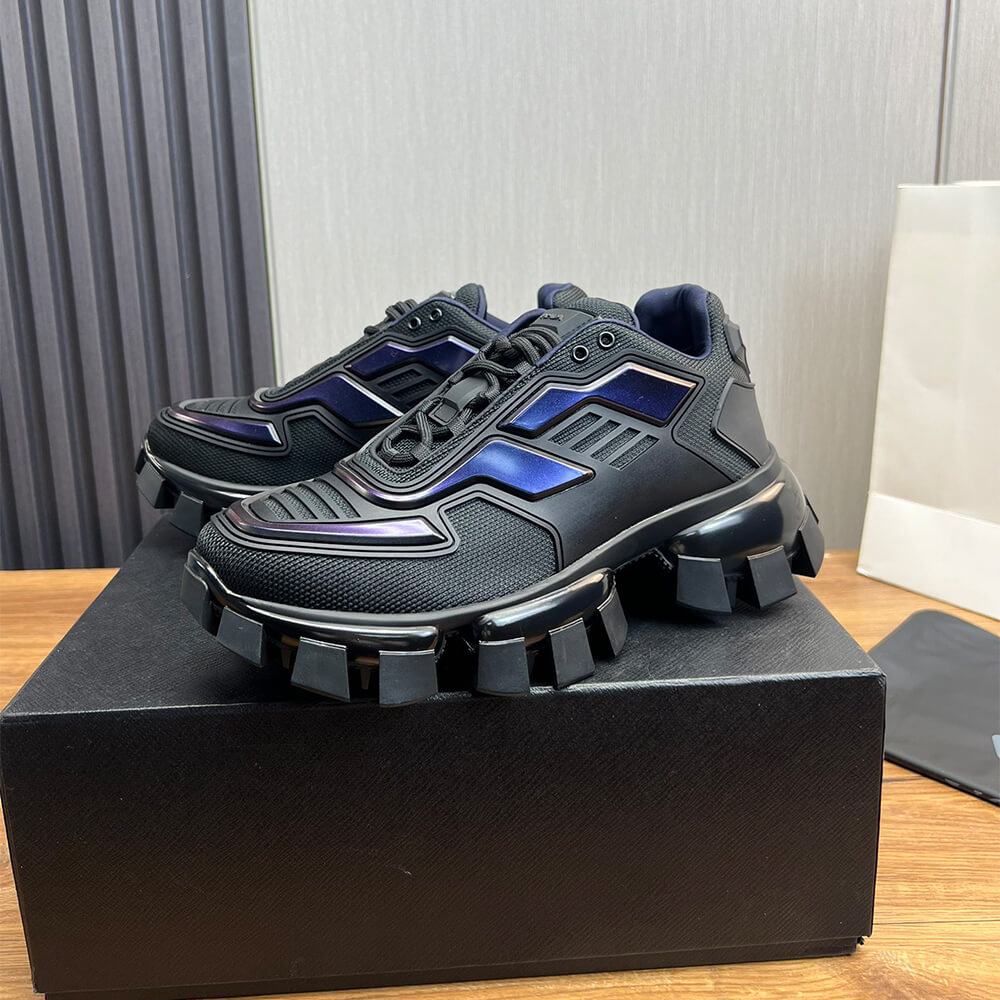 Pra*a cloudbust thunder technical fabric sneakers