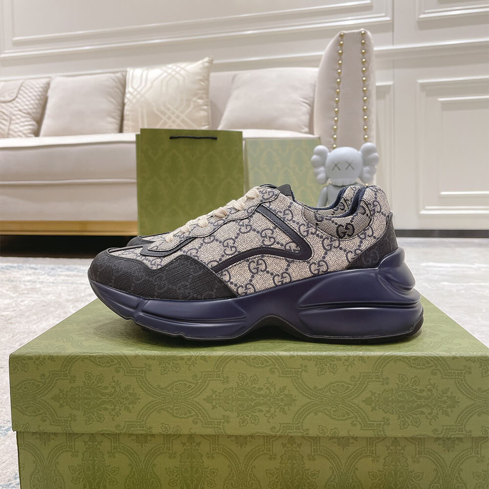 g*u*i multicolor gg S*p*e rhyton sneaker
