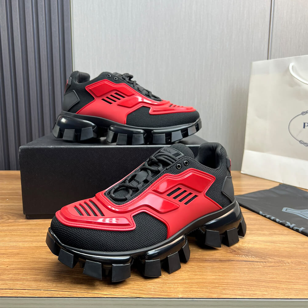 Pra*a cloudbust thunder technical fabric sneakers