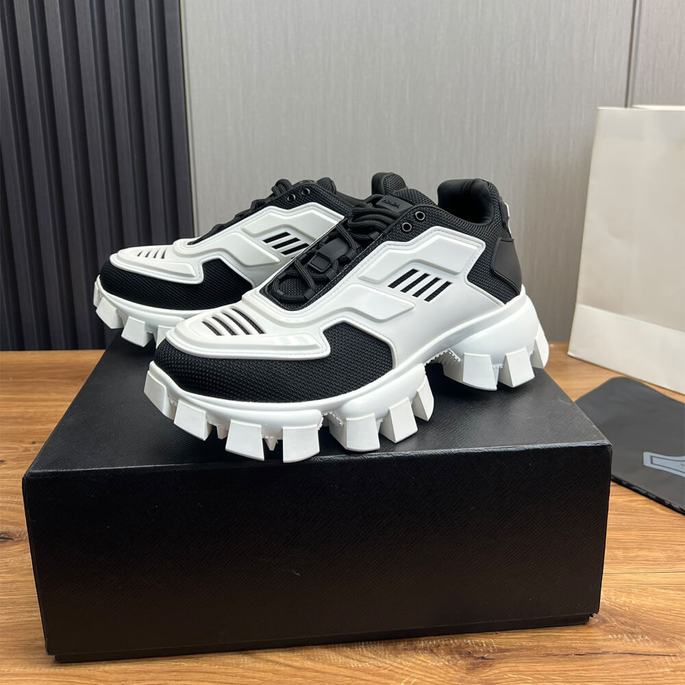 Pra*a cloudbust thunder technical fabric sneakers
