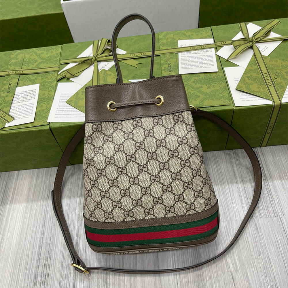 G*u*i ophidia small bucket bag