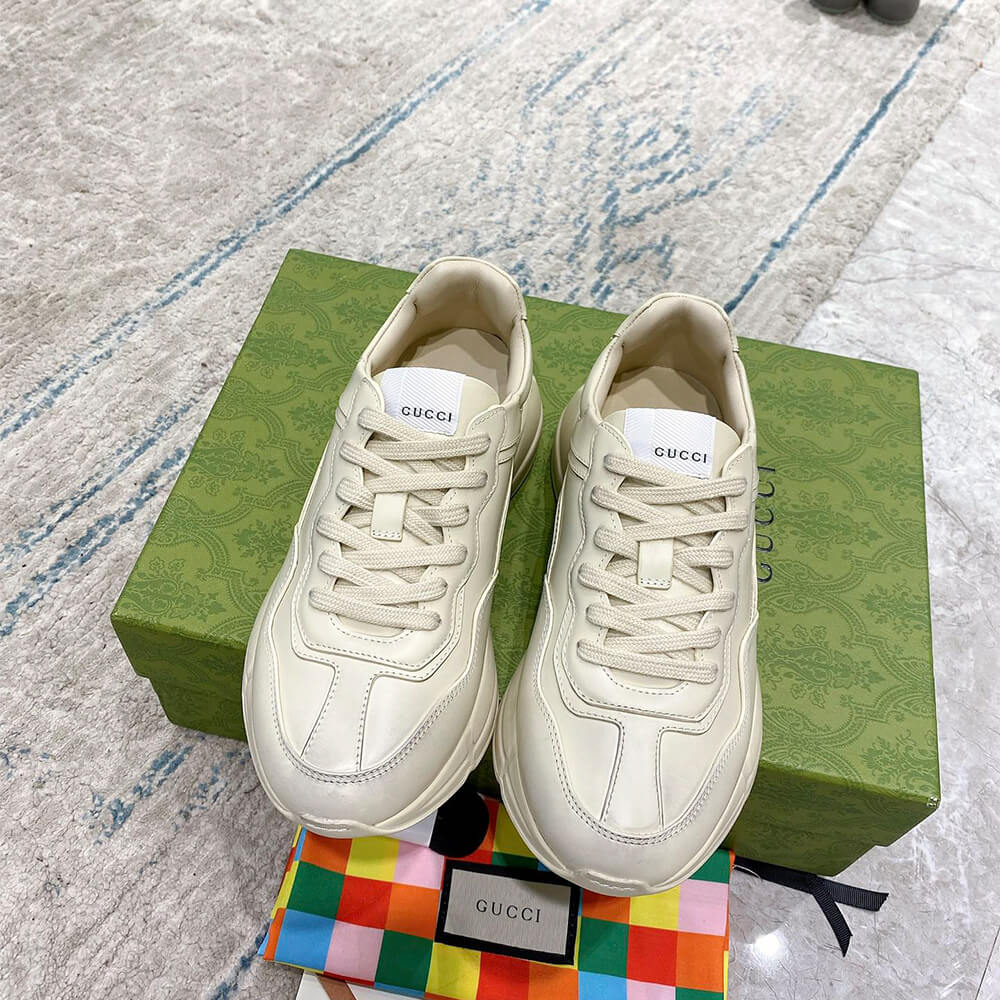 G*u*i rhyton leather sneakers