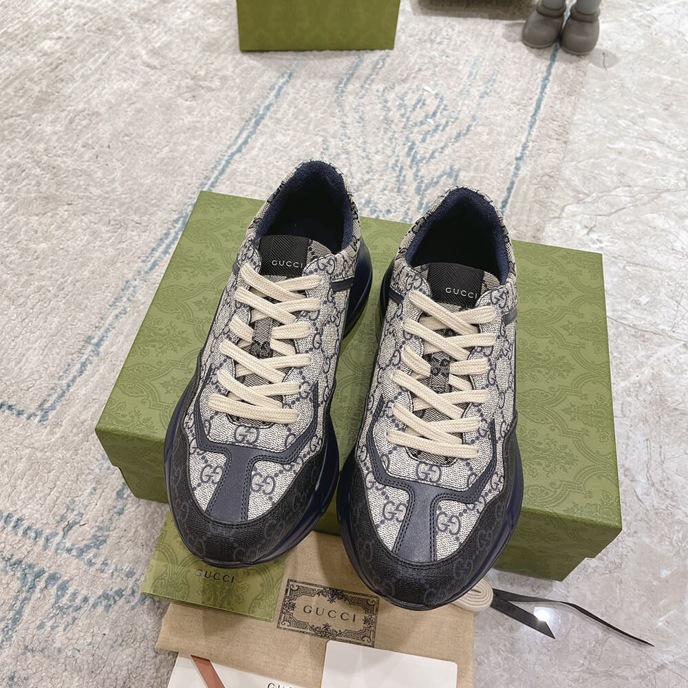 g*u*i multicolor gg S*p*e rhyton sneaker