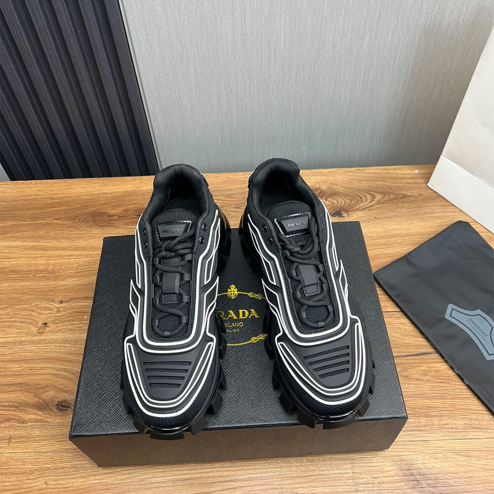 Pra*a cloudbust thunder technical fabric sneakers