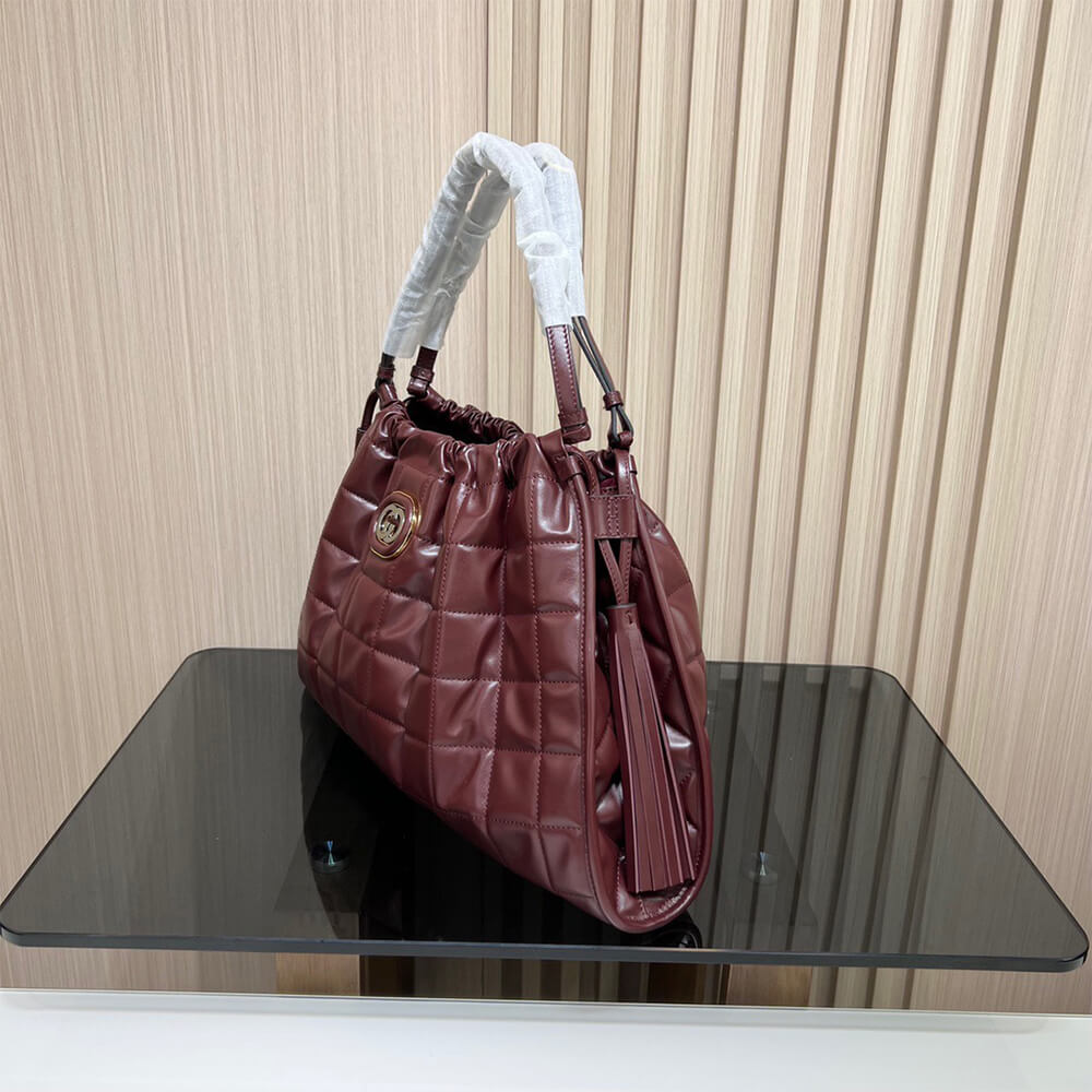 G*u*i deco medium tote bag(high-end grade)