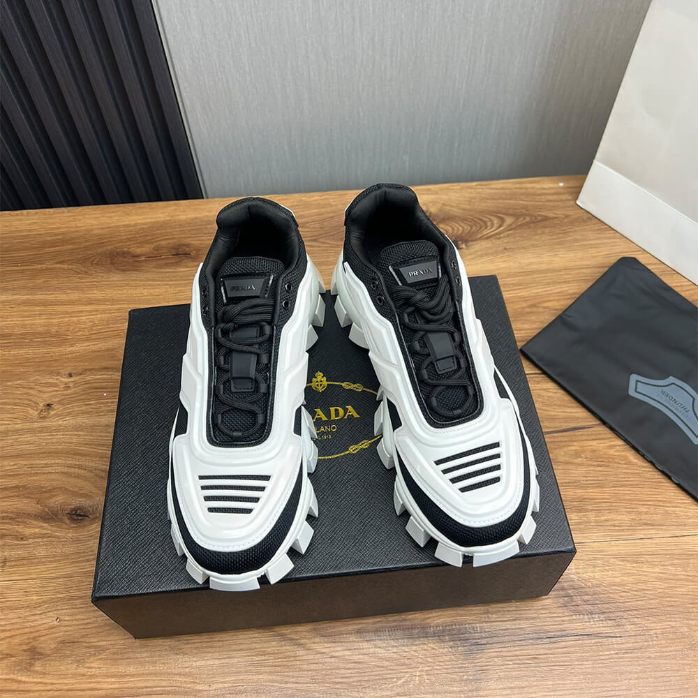Pra*a cloudbust thunder technical fabric sneakers