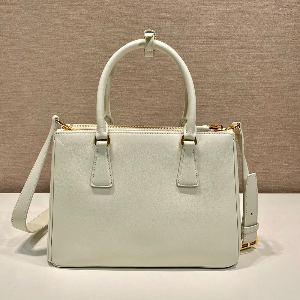 Pra*a new medium Pra*a galleria saffiano leather bag(high-end grade)